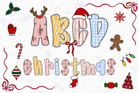 Coquette Christmas Alphabet Lace Letters Review