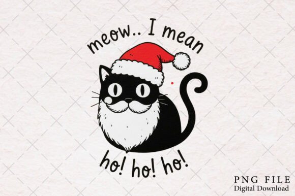 Meow I Mean Ho Ho Ho: Festive Illustrations for Blogs
