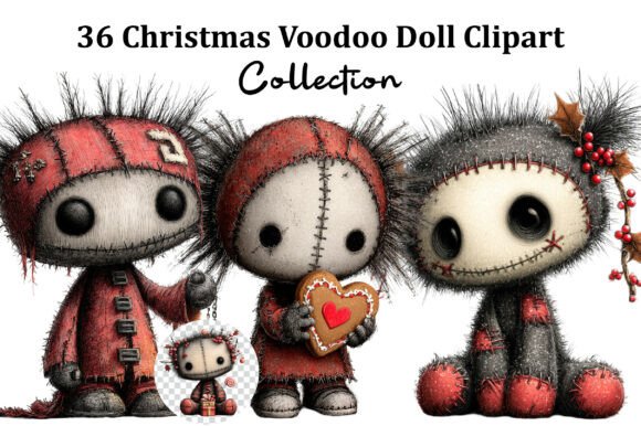 Reviewing Christmas Voodoo Doll Clipart Illustrations