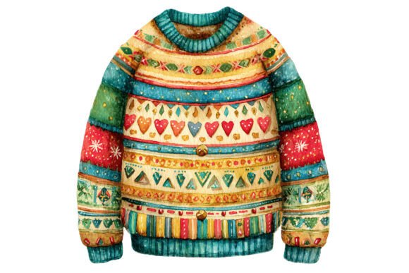 Reviewing Ugly Christmas Sweater Hearts PNG for Stitching