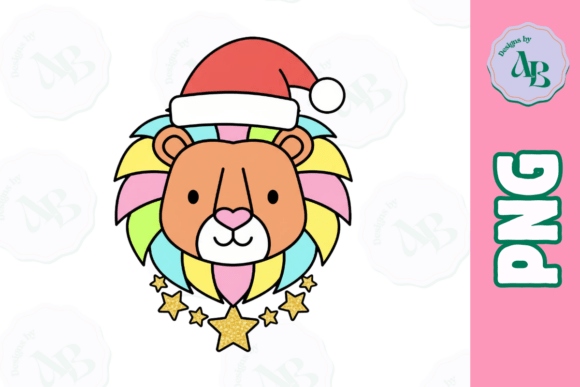 Santa Lion Safari Jungle Christmas PNG Review