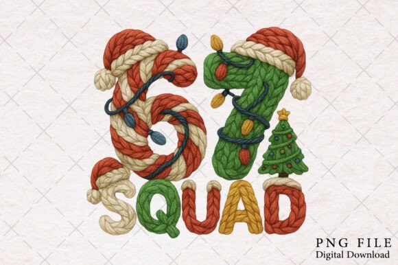 Yarn Crochet 67 Squad Christmas Illustrations Review